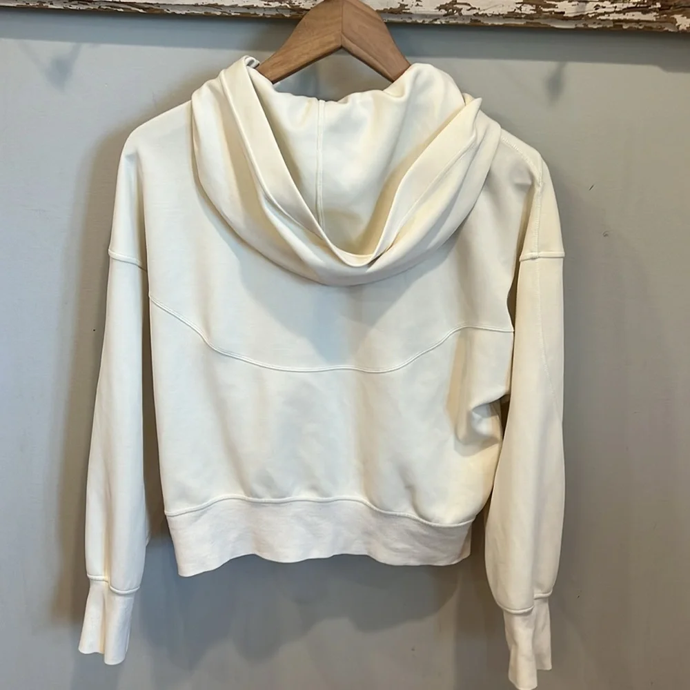 Lululemon‎ Softstreme Pocketed Hoodie Lemon Sorbet Size 4